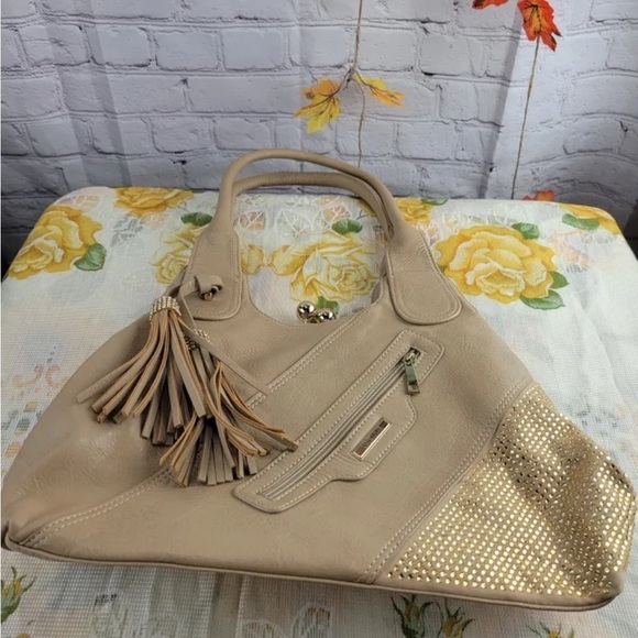 LUXANNE Vintage Kiss Lock gold-detailed handbag - Picture 3 of 11